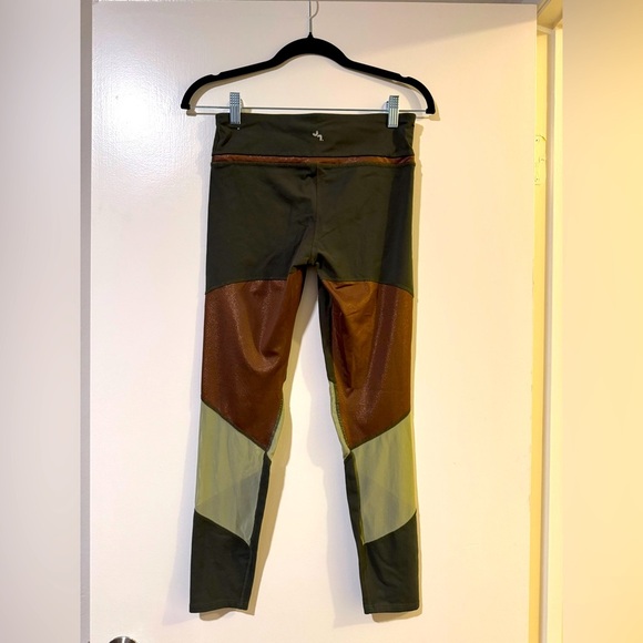 JoyLab Colorblock Leggings with mesh blocking size small - Picture 3 of 4